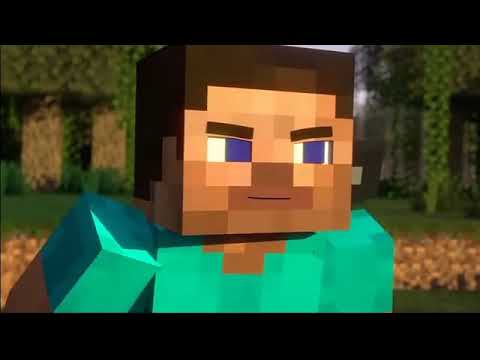 Ultra Saske - "Bad liar"[AMV] Minecraft Steve&Alex