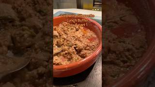 Celebrity Silhouette Lunch Buffet Day 4 part 1