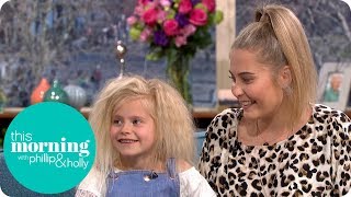 The 7-Year-Old Diagnosed With Uncombable Hair Syndrome | This Morning