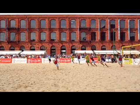 Beach Soccer - Puchar Polski 2013 Mecz FINAŁOWY cz.3/4