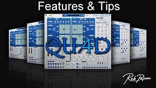 Video thumbnail for Rob Papen Quad Tutorial about the new features and a few tips. by Rob Papen