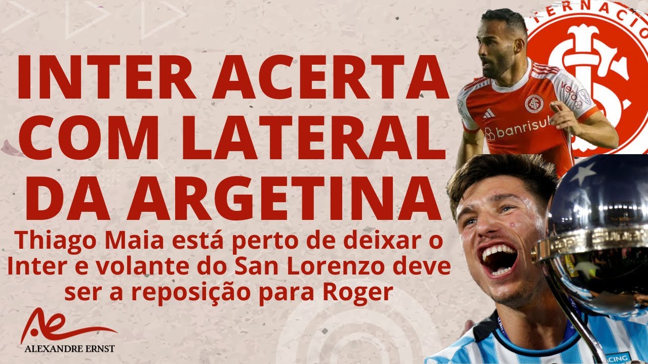 FECHADO!!! REFORÇO PARA A LATERAL VEM DA ARGENTINA | NEYMAR CHAMA THIAGO MAIA | MASTER RECORDE 🆗
