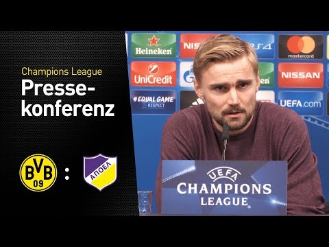 "Wir sind froh, endlich wieder zu Hause zu spielen!" | Borussia Dortmund - APOEL | Pressekonferenz