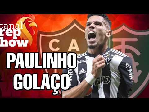 GOLAÇO PAULINHO GOL DE EMPATE AMÉRICA 1 X 1 GALO