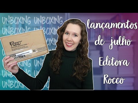 Unboxing | Lançamentos da Editora Rocco - Julho | Leituras de Deni