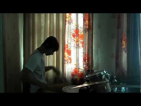 Stick Twirling (Stick Tricks) Drum Solo by Konstantin Dmitriev (Groove drumming) HD