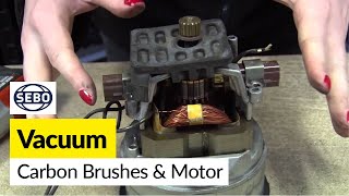 How to Replace the Carbon Brushes and Motor on a Sebo X1 Vacuum Cleaner