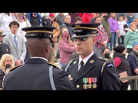 Changing of The Guard Arlington National Cemetery