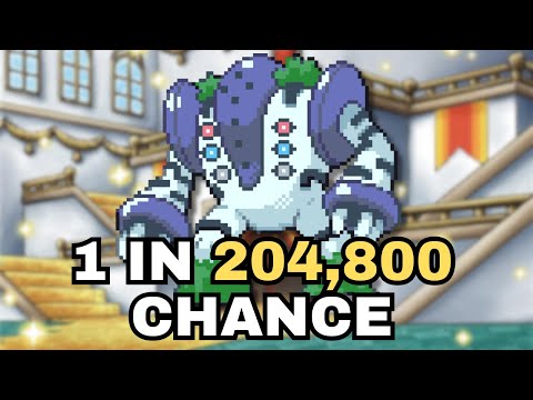 The Accidental Shiny Pokémon of Gen 4's Battle Frontier