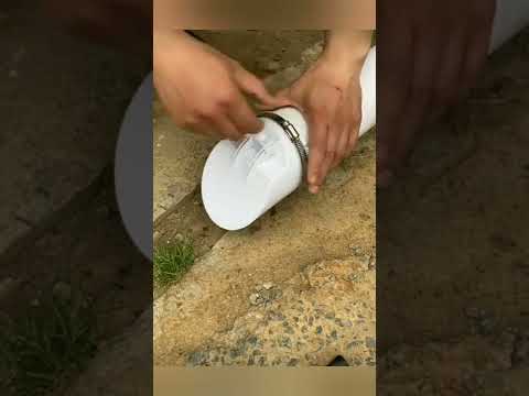 How to install non return pipe cap | DIY Pipe Cap #trending #shorts