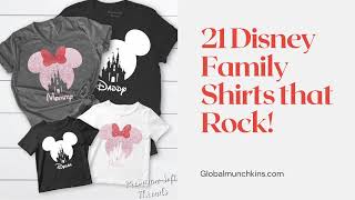 21 AWESOME MATCHING DISNEY FAMILY SHIRTS [+3 WEIRD ONES!]