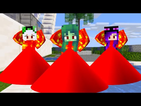 MONSTER SCHOOL : CHICKEN WING MEME FIRE CREEPER, ZOMBIE, ENDERMAN PRINCESS - MINECRAFT ANIMATION