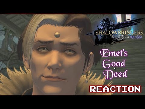 *SPOILERS* Emet's Good Deed - Krimson KB Reacts - FFXIV Shadowbringers Reaction