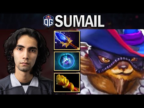 OG.SUMAIL TRIES AGHANIMS ON PANGOLIER - DOTA 2 7.27 GAMEPLAY
