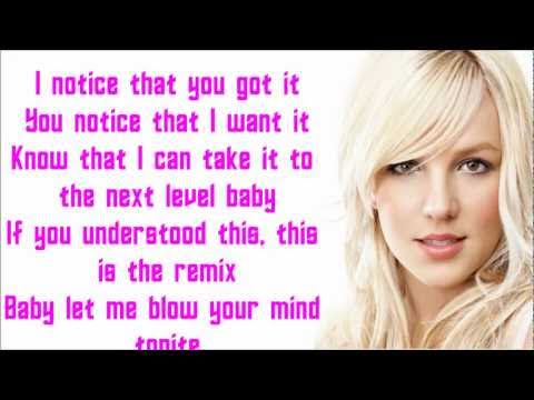 Britney Spears - Till The World Ends (Remix) (Feat. Nicki Minaj & Ke$ha) Lyrics Video
