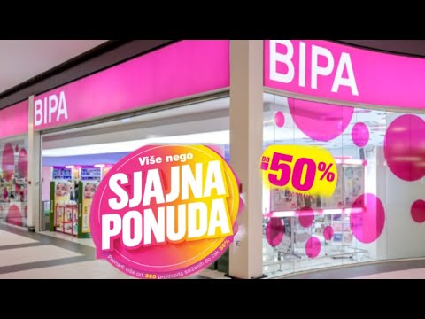 BIPA SJAJNA PONUDA -sniženja do 50 %