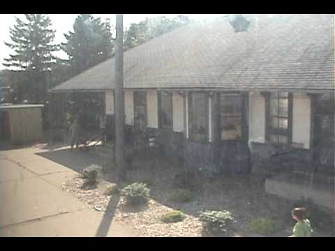 Empire Builder eastbound - A Goodbye at Tomah WI 2009-09-07