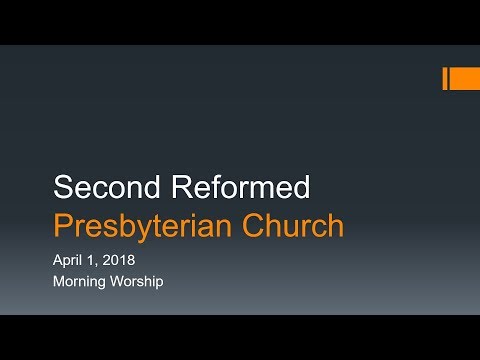 Second RPC April 1, 2018 AM Service