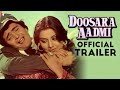 Doosara Aadmi Official Trailer Rishi Kapoor Neetu Rakhee Ramesh Talwar Old Movie Trailer