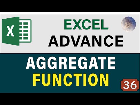 Excel Aggregate Function & Formula Excel Tips & Tricks , Advanced Excel Data Analysis 2020 Video