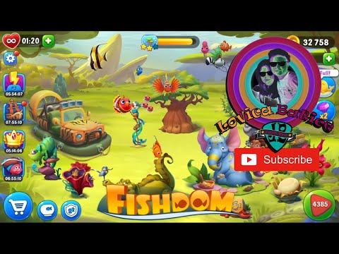 Fishdom - Level 4381 - 4385 - Aquarium Savanna - Gameplay