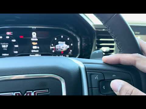 2025 GMC Sierra ALL Dash Features & Options