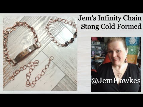 Create a STRONG Infinity Link Chain without Soldering by Jem Hawkes