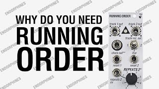 Video thumbnail for Why do you need RUNNING ORDER? (Tools for expanding the Ground Control, episode 2 of 2) by Endorphin.es