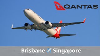 Qantas A330 Economy Class | Brisbane to Singapore | QF51
