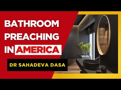 Story - Bathroom Preaching in America | #drsahadevadasa #sankirtanstory