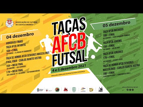 TAÇA AFCB FUTSAL - FINAL INFANTIS