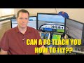 Can a PC flight sim teach you how to fly? Now with X-Plane!