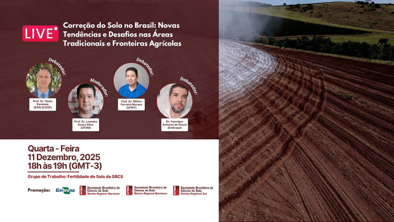 Correção do Solo no Brasil: Tendências e Desafios nas Regiões Tradicionais e Fronteiras Agrícolas