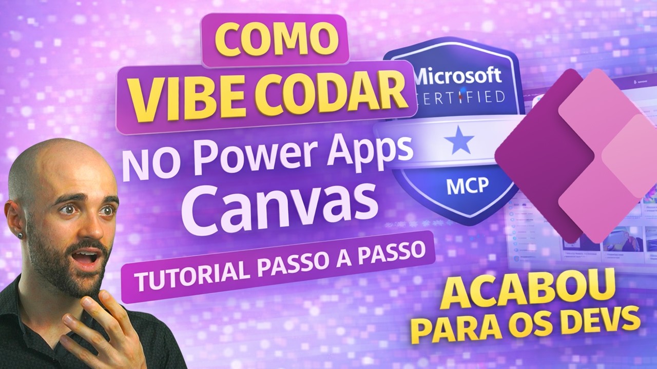 Como Vibe Codar no Power Apps Canvas com MCP Oficial da Microsoft Passo a Passo