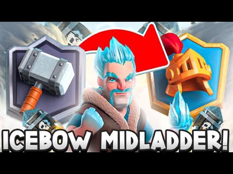 Escaping Mid-Ladder w/ ICEBOW?🧐🤔 (6000+ trophies) -Clash Royale