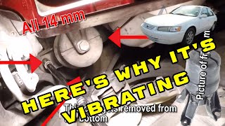 Replacing All 4 Engine Mounts on a 1998 Toyota Camry 2.2L in Detail - Fixing a Shaking Engine