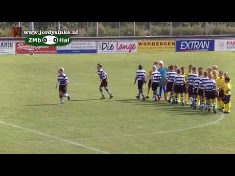 Voetbal Zeelandia M'burg JO13-1 - Halsteren JO13-1  3 september 2016