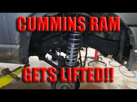 Cummins Ram get a Rough Country Lift!!