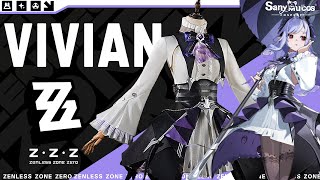 【SanyMuCos】Zenless Zone Zero Vivian Cosplay Costume Premium Edition Detail Showcase