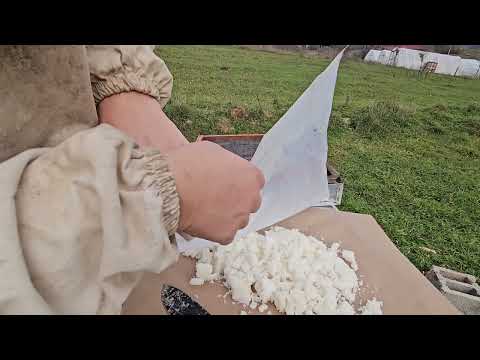 Postavljanje Šecerne kape kao osiguranje hrane... #pcelarstvo 