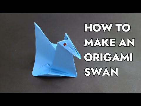 How to Make an Origami Swan | Fast and Easy