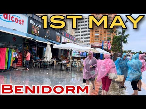 1ST May in Benidorm - Rincon de Loix is busy no matter what! #benidormbyana
