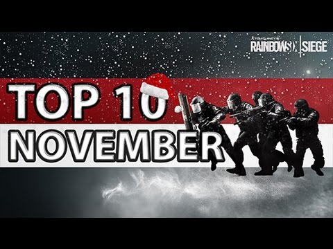 [ENGLISH] RAINBOW SIX SIEGE - TOP10 Plays of November