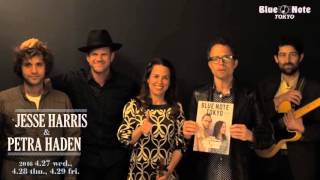 JESSE HARRIS & PETRA HADEN @BLUE NOTE TOKYO (2016 4.27wed.)