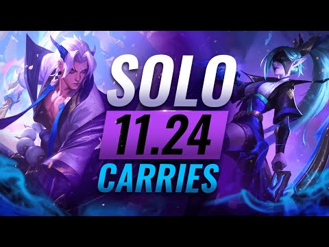 10 BEST PRESEASON CARRIES in League of Legends - Patch 11.24