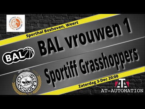 BAL vs Sportiff Grasshoppers (Womens Basketball League)