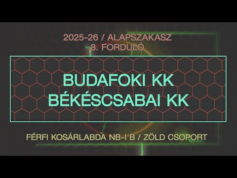 Küzdelmes győzelmet követően a tabella élén a Budafoki KK - 2025.11.22.