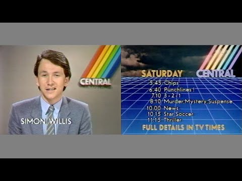 ITV Central 26.3.1983 - Adverts and continuity into CHiPs