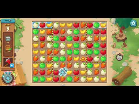 We Bare Bears Match3 Repairs Level 81 - No Boosters