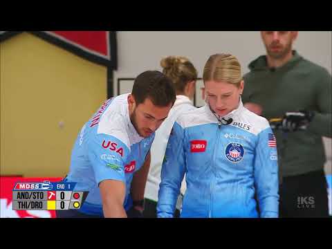 FINAL  Anderson Stopera vs  Thiesse Dropkin   Mixed Doubles Super Series   Kitchener Waterloo